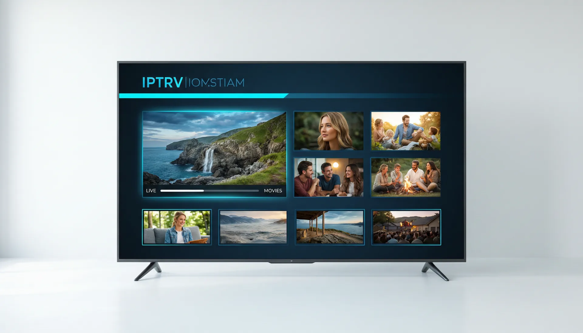 IPTV auf mehreren Geräten gleichzeitig: Smart TV, Smartphone und Tablet mit deutschem Programm