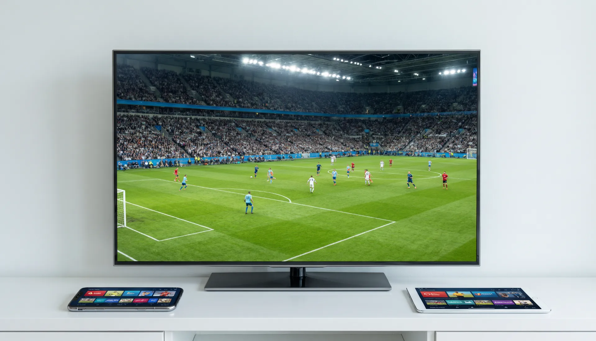 IPTV Smarters Pro App auf Android mit deutschem Sendermenü und Bundesliga EPG